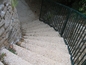 מדרגות מעוגלות מגרנוליט